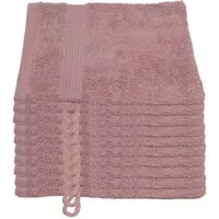 Julie Julsen Waschhandschuh 10-Waschhandschuh-Pastell Rosa-Waschhandschuh 15 x 21 cm, (10-St)
