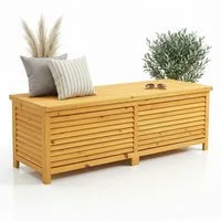 Mucola Auflagenbox Kissenbox Gartentruhe Gartenbox Auflagentruhe (Stück, Box), mit Deckel