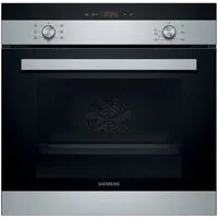 SIEMENS Einbaubackofen iQ100 HB113FBS1, mit Teleskopauszug nachrüstbar, 3D Heißluft Funktion für eine gleichmäßige Hitzeverteilung