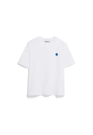 Armedangels - LUALAA EMBRO T-SHIRT white - Gr. - XL