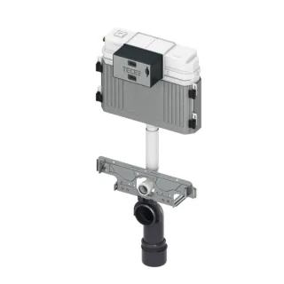 TECE TECEprofil WC-Anschlusseinheit 9041306 BH 1350 mm, mit Spülkasten, Betätigung vorne
