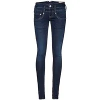 Herrlicher Röhrenjeans Pitch Slim Jeans aus Reused Denim