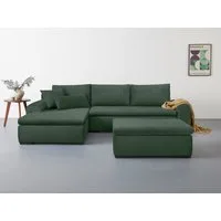 Home affaire Ecksofa Win L-Form, B: 285 cm - OTTO. Verlässliche Qualität., 2 Zierkissen, optional Schlaffunktion & Bettkasten