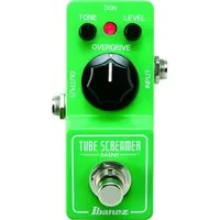 Ibanez Musikinstrumentenpedal, (Effekte, Verzerrer), TS Tube Screamer Mini - Verzerrer für Gitarren