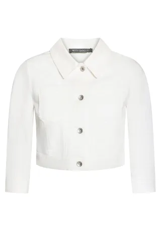 Betty Barclay - Jeansjacke Rohweiß - Gr. - 48