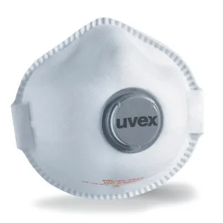 uvex silv-Air e Atemschutzmaske 7212 FFP2 mit Ausatemventil - 15 Stück - 8787212