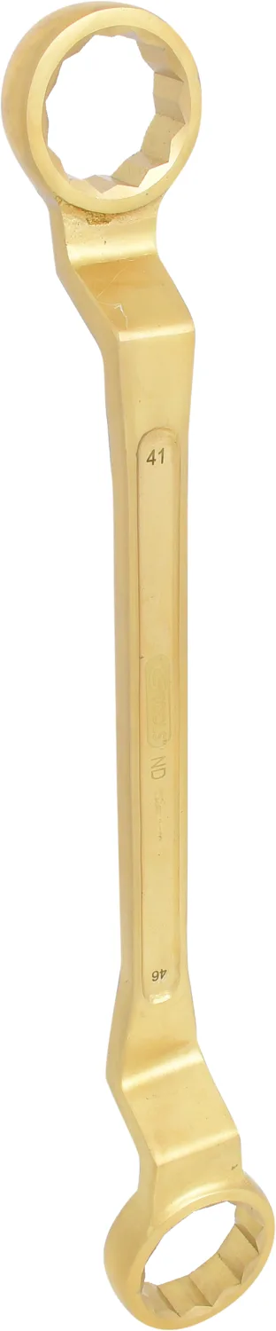 KS Tools BRONZEplus Doppel-Ringschlüssel gekröpft - 963.7427