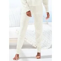 French Connection Strickhose mit Zopfmuster in weiche, softer Qualität, Loungewear