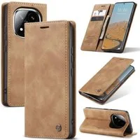 SmartUP Smartphone-Hülle für Xiaomi Redmi Note 14 Pro 5G Klapphülle Fliphülle Tasche Case Cover 6,67 Zoll, Integrierte Standfunktion, zwei Kartenfächer