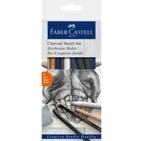 Faber-Castell Bleistift Faber-Castell Kohle Zeichenset