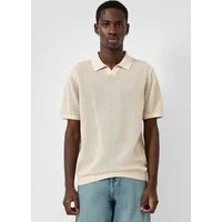 QS Kurzarmshirt Polo-Shirt Strick-Poloshirt