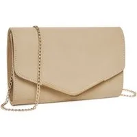 Miss Lulu Abendtasche Clutch Damen Elegant Kettentasche Hochzeit Umhängetasche Handtasche