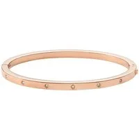 Fossil Armreif Schmuck Geschenk Edelstahl Armschmuck SADIE, mit Glasstein
