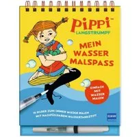 Pippi Langstrumpf - Mein Wassermalspaß / Astrid Lindgren