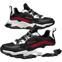 HUSK'SWARE Sneaker (EVA + TPR sorgen für hervorragende Dämpfung und Rückfederung., Schweinsleder kombiniert mit Mesh) Leicht, atmungsaktiv, rutschfest und antibakteriell