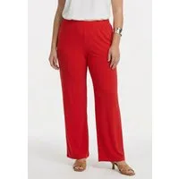 YOEK Bootcuthose Damen Hose mit einem elastischen Bund