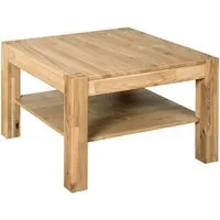 VOGL Möbelfabrik Couchtisch Toronto, in 2 Größen, mit Ablageboden, teilmassiv, Höhe 46 cm, Made in Germany