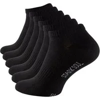 Stark Soul® Sneakersocken Sneaker Socken Mesh gekämmte Baumwolle, Premium Qualität, Unisex 6 Paar