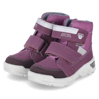 Pepino Winterstiefeletten FLO  Lila - Gr. 23 -  Textil