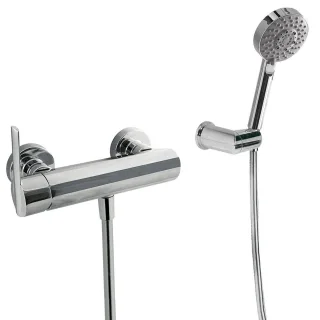 Tres Einhebel Brausemischer Anti Kalk Handbrause: Ø 100 mm , 181468 181468