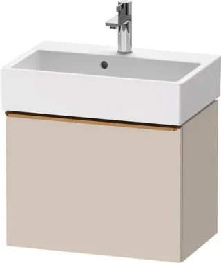 Duravit D-Neo Waschtischunterbau wandhängend Taupe Matt 584x372x440 mm - DE4229004910000 DE4229004910000