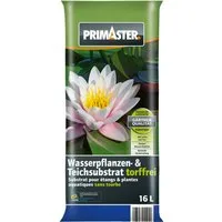 Primaster Spezialerde Primaster Wasserpflanzen-und Teicherde torffrei 16, Torffrei