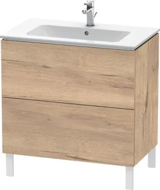 Duravit L-Cube Waschtischunterschrank bodenstehend 820x481x704 Az 2 Ei LC662605555