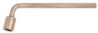 KS Tools BRONZEplus 4-kant-Steckschlüssel gewinkelt - 963.8251