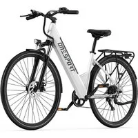 Onesport E-Bike Cityrad OT12 e bike für herren u.damen 468Wh 13AH 36V 250W 28 zoll, Kettenschaltung, Heckmotor, 468 Wh, E-Citybike mit 468Wh abnehmbarer Akku, 250W 36V, e-bikes