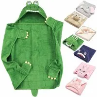 all Kids United Kapuzenhandtuch Baby Kapuzenhandtuch–Weiches Kuscheliges Baumwoll-Badetuch für Kinder, Baby Baumwoll Badetuch Bade-poncho