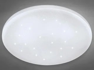 EGLO LED-Deckenleuchte FRANIA-S, 7,4W, 900 lm, 3000K, Kristalleffekt