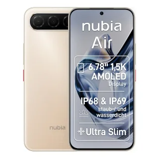 Nubia Air 256GB [Dual-Sim] titanium desert
