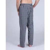 Moonline Schlafhose Herren Webhose Freizeithose Loungewear aus 100% Baumwolle