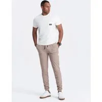 OMBRE Sweathose Strukturierte Strick- Sweathose für Herren