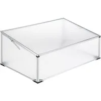 tectake Hochbeet Doppel-Frühbeet, aus Aluminium