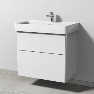 Sanipa 3way Waschtischunterbau zu Laufen Pro S Waschtisch mit 2 Auszügen, Weiß-Soft BR76843