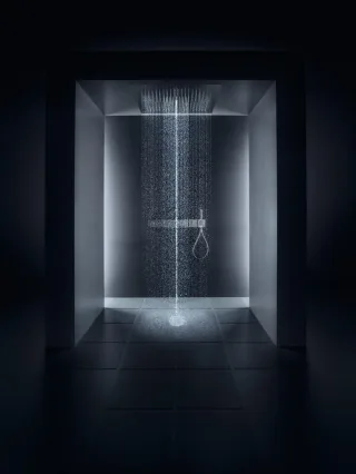 Hansgrohe Kopfbrause Axor Starck ShowerHeaven 970x970mm edelstahl ohne Licht, 10621800 10621800