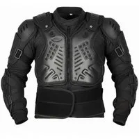 MDM Protektorenjacke Herren Protektorenjacke Herren Motocross mit Rückenprotektor, Atmungsaktive Protektorenjacke mit Hartschalenprotektoren