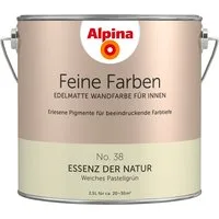 Alpina Wandfarbe Alpina Feine Farben edelmatt 2,5 Liter - Farbfamilie Grün