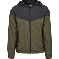 URBAN CLASSICS Allwetterjacke Urban Classics Herren 2-Tone Tech Windrunner (1-St)