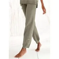 Elbsand Strickhose mit eingestricktem Logo, aus hochwertigen Feinstrick, Loungewear