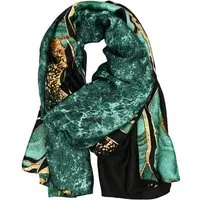 chic4home Schal Color Flow, (1-St. 1-teilig), sommerlicher Damen Schal mit buntem Muster