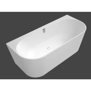 Villeroy und Boch Oberon 2.0 Vorwand-Badewanne 180x80 cm UBQ180OBR9CD00V01 weiß, mit Verkleidung