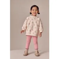 Next Top & Leggings Sweatshirt mit Kragen und Leggings im Set (2-tlg)