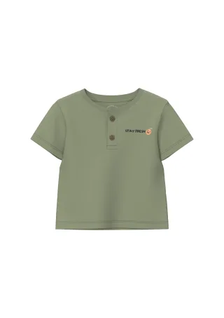 s.Oliver - T-Shirt olive - Gr. - 74