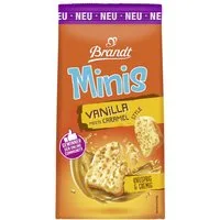 Brandt Brot, Brandt Minis Vanilla meets Caramel Zwieback doppelt gebacken 95g