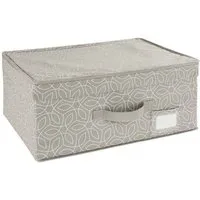 WENKO Organizer Modell Balance, atmungsaktive Aufbewahrungsbox für Kleidung, Zeitschriften & Fotos