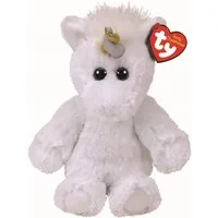 Carletto Kuscheltier Einhorn Agnus ca. 33cm, Attic Treasures, Weiss Unicorn (1-St), Stofftier als Geschenk geeignet