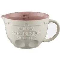 Mason Cash Messbecher, Steingut, 3-in1, zum Abmessen, Mischen und Ausgießen, 1 Liter