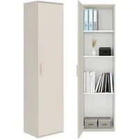 mokebo Mehrzweckschrank Der Kompakte Vorratsschrank, Flurschrank, Universalschrank in Kaschmir